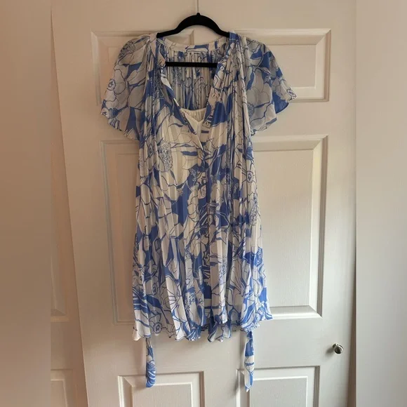 Anthropologie Pleated Dress - Picture 4 of 6